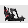 Next Level Racing | Aluminum; Carbon Steel | Racing Simulator Cockpit | GTElite Wheel Plate Edition | Black