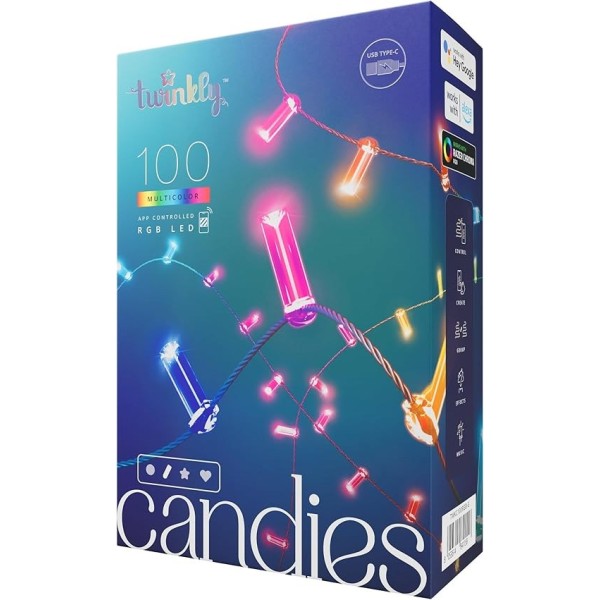 Twinkly Candies LED Christmas tree lights ...