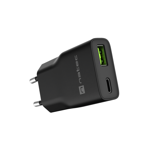 Natec Ribera USB Charger Gan Slim ...