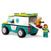 LEGO CITY 60403 EMERGENCY AMBULANCE AND SNOWBOARDER