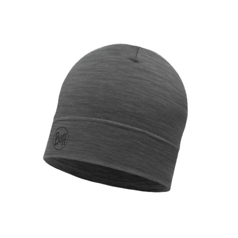 BUFF MERINO LIGHTWEIGHT BEANIE SOLID GREY onesize cap Standard