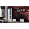 Cama TV stand SOHO 180 black/white gloss