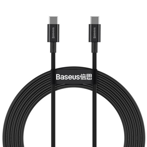 Baseus Superior USB cable USB 2.0 1 m USB C Black