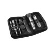 Wahl Travel Kit Deluxe Black, Stainless steel