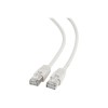 FTP Cat6 | Patch cord | Perfect connection; Foil shielded - for a reliable connection; Gold plated contacts | White | 5 m