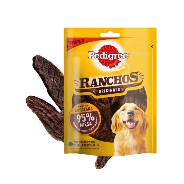 Pedigree Ranchos with chicken - dog ...