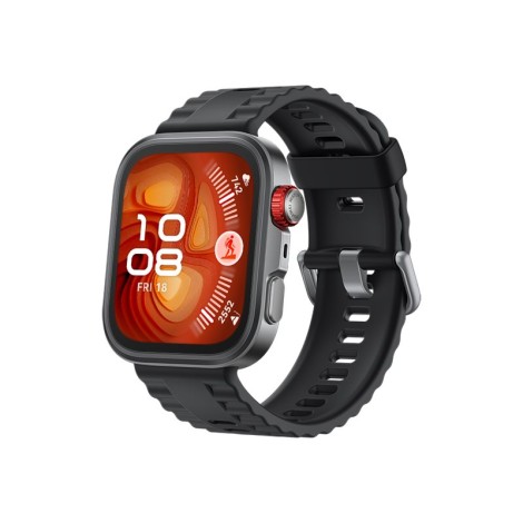 Huawei Watch FIT4, Fluorelastomer Black strap, Seiya-B19F