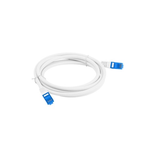 LANBERG PATCHCORD S/FTP CAT.6A 2M WHITE LSZH