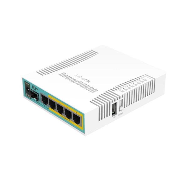 NET ROUTER 10/100/1000M 5PORT/HEX POE RB960PGS ...