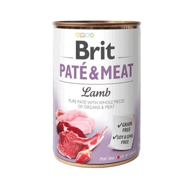 BRIT Paté & Meat with lamb ...