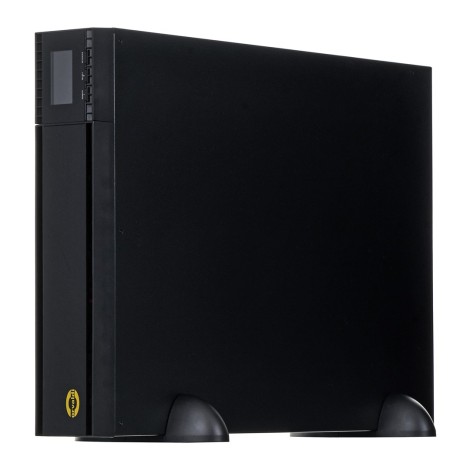 Orvaldi V3000 on-line 2U LCD uninterruptible power supply (UPS) Double-conversion (Online) 3 kVA 2700 W 9 AC outlet(s)