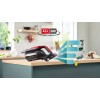 Bosch BCS1041PET stick vacuum/electric broom Battery Dry HEPA Bagless 0.4 L 23.5 W Black, Red 4 Ah