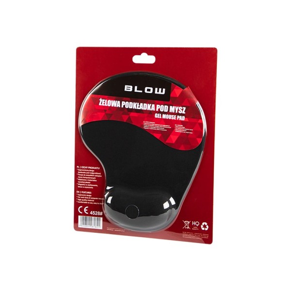 Blow mouse pad with cushion