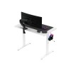 Huzaro Hero 7.9 White - height-adjustable electric gaming desk