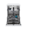 Candy Dishwasher | CF 5C4F0PW | Free standing | Width 59.7 cm | Number of place settings 15 | Number of programs 8 | Energy efficiency class C | Display | AquaStop function | White