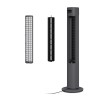 Duux Fan | Elevate | Tower Fan | Gray | Diameter 29 cm | Number of speeds 12 | Oscillation | 4-40 W