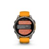 SMARTWATCH FENIX 8 SAPPHIRE/ORANGE 010-02904-11 GARMIN