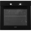 Simfer | Oven | 8004AERSP | 62 L | Electric | Manual | Mechanical control | Height 60 cm | Width 60 cm | Black