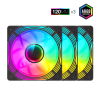 Gamemax | Case fan | KF300R BK | Black