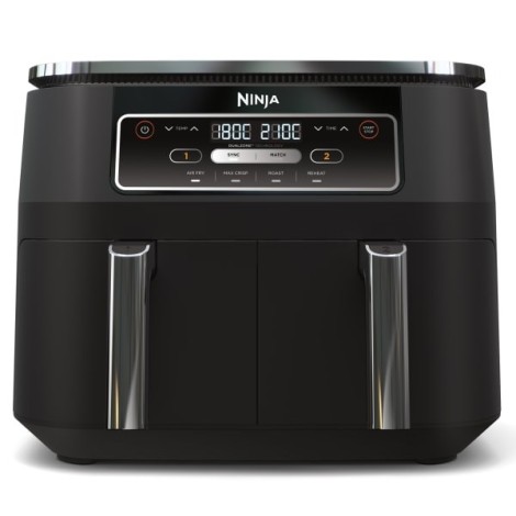 Ninja AF200EU fryer Double 7.6 L Stand-alone 2400 W Hot air fryer Black