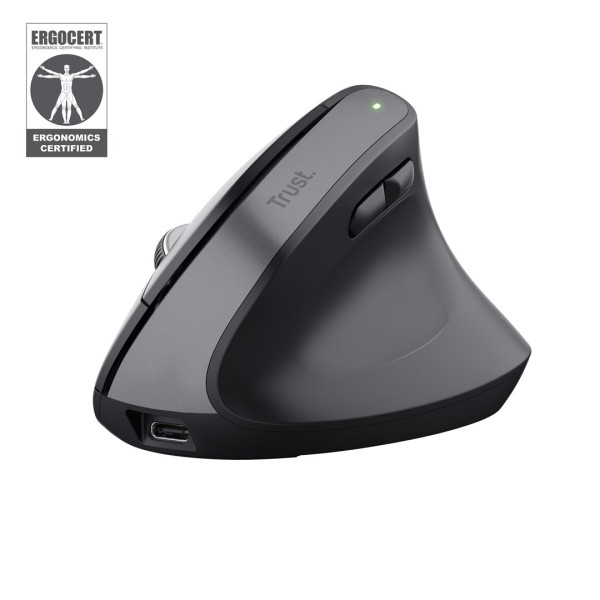 MOUSE USB OPTICAL WRL BAYO+/ERGONOMIC BLK ...
