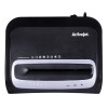 Shredder Activejet ASH-2502C, P-4, 28 l, shreds 4x40 mm, black