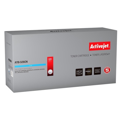 Activejet ATB-326CN Toner (replacement for Brother TN-326C; Supreme; 3500 pages; cyan)