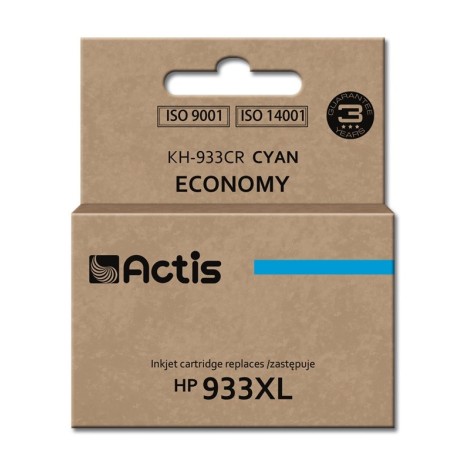 Actis KH-933CR ink (replacement for HP 933XL CN054AE; Standard; 13 ml; cyan)