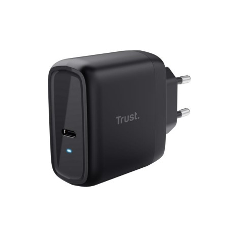 MOBILE CHARGER WALL MAXO 65W/USB-C BLACK 24817 TRUST