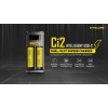 BATTERY CHARGER 2-SLOT/CI2 NITECORE