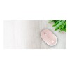 Natec | Mouse | Harrier 2 | Wireless | Bluetooth | White/Pink