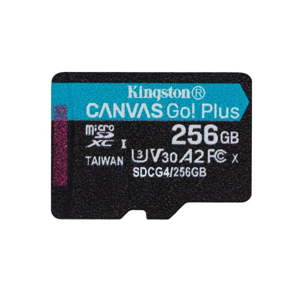 KINGSTON microSDXC Canvas Go Plus 256GB