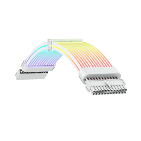 Gamemax | PSU Extension cable | MB 24PIN-B | White