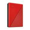 External HDD|WESTERN DIGITAL|My Passport|6TB|USB 2.0|USB 3.2|Red|WDBR9S0060BRD-WESN