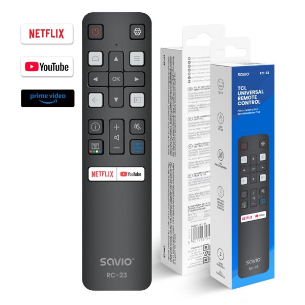 SAVIO RC-23 Universal / Replacement Remote ...