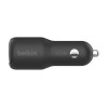 BELKIN BOOST CHARGE  42w - 30w USB-C PD PPS + 12w USB-A Car Charger, Black | Belkin