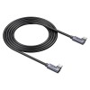 UNITEK USB-C CABLE DUAL 90° M/M 1M