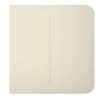 SMART SIDEBUTTON 2GANG/IVORY 46024 AJAX