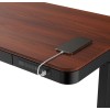 Tuckano Electric height adjustable desk ET119W-C Black/Walnut