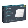 TP-LINK | Access Point | EAP225 | 802.11ac | 2.4GHz/5GHz | 450+867 Mbit/s | 10/100/1000 Mbit/s | Ethernet LAN (RJ-45) ports 1 | MU-MiMO Yes | PoE in | Antenna type 5xInternal