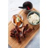 Barbecook | Stainless steel saucepot with brush, 10.5 x 7.5 x 23 cm | BC-ACC-7211