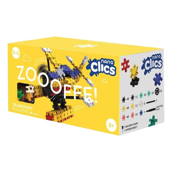 Nano Clics - konstrukcyjne, belgijskie klocki ...
