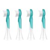 Philips | Sonicare Toothbrush Heads | HX6034/33 | Heads | For kids | Number of brush heads included 4 | Number of teeth brushing modes Does not apply | Aqua