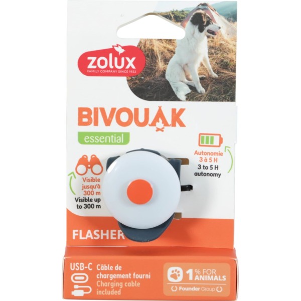 ZOLUX BIVOUAK LED Collar Tag with ...