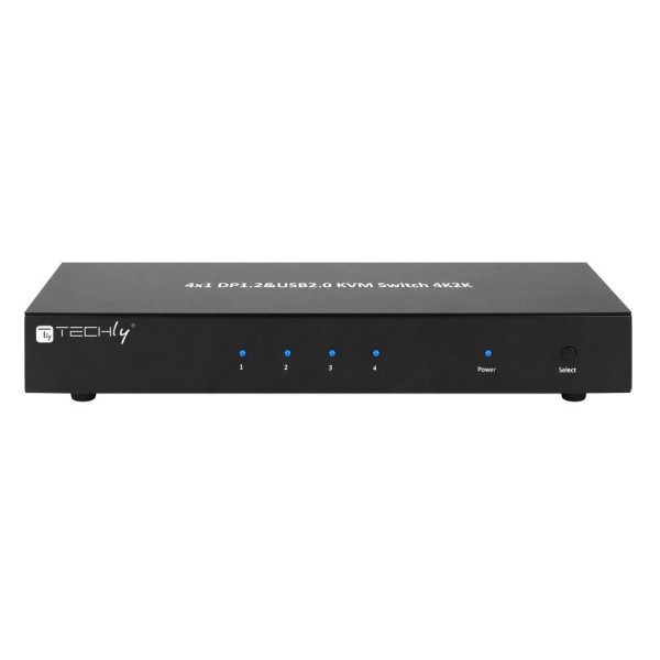 Techly IDATA DP-KVM4 KVM switch Rack ...