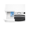 LG Washing machine | F4WR510S0W | Energy efficiency class A-10% | Front loading | Washing capacity 10 kg | 1400 RPM | Depth 57 cm | Width 60 cm | Display | LED | Steam function | Direct drive | White