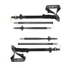 Trekking Poles LEKI SHERPA FX, 120–140 cm, black