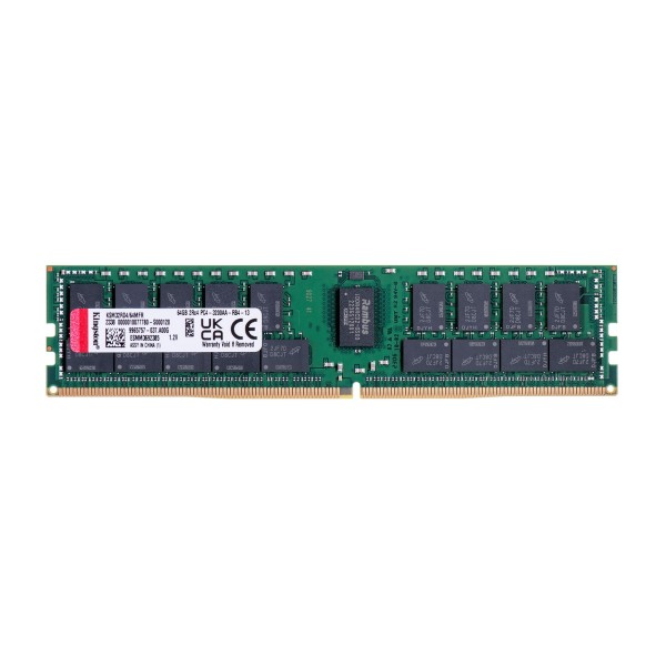 Kingston RDIMM 64GB DDR4 2Rx4 Micron ...