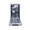 Dishwasher | GS520E15S | Free standing | Width 45 cm | Number of place settings 9 | Number of programs 5 | Energy efficiency class E | Display | AquaStop function | Grey