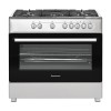 Ravanson KWGE-K90A Cheff (inox) gas and electric cooker